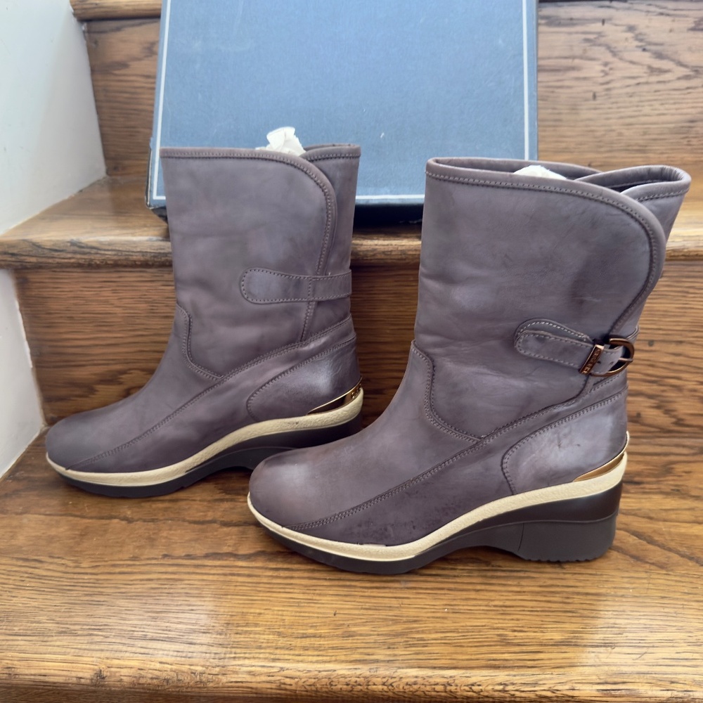 CESARE PACIOTTI Bootie Grey/Brown In box 9 39 NWT